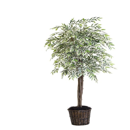 Vickerman Variegated Smilax Deluxe Everyday Tree - 6 ft. TDX1360